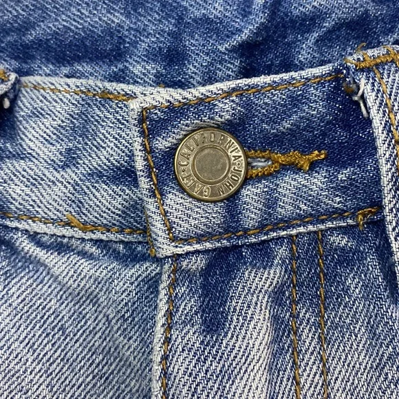 J . GALT High Waist Denim Shorts - Picture 5 of 7